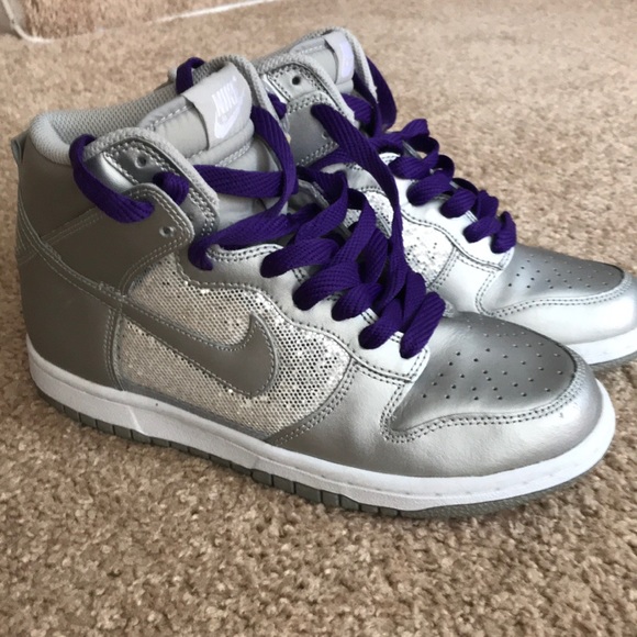 Nike Dunk Hi (Metallic)